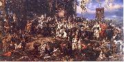 The Battle of Raclawice, a major battle of the Kosciuszko Uprising Jan Matejko